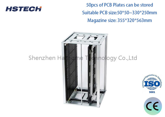 Harga yang bagus Anti-StatiPCB Peralatan Penanganan PCB Penyimpanan Majalah Untuk PCB Loader And Unloader Mesin on line