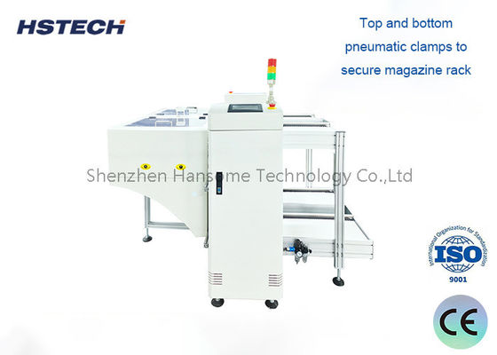 Unloader Dual-rail Operasi Mudah Smt Vertikal Unloader Pcb Ng OK Unloader Dengan Layar Sentuh