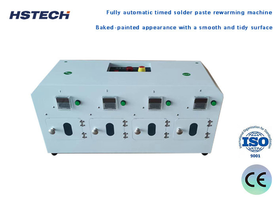 Harga yang bagus 4 Tangki Komponen Listrik Impor Mesin Pemanas Kemasan Solder Paste Untuk Suhu on line