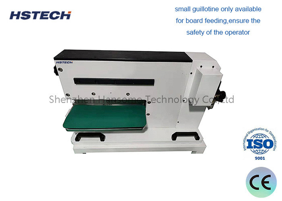 Harga yang bagus Pengecualian jenis guillotine PCB Pneumatic Power PCB Separator dengan 2 pisau tipe guillotine linier on line