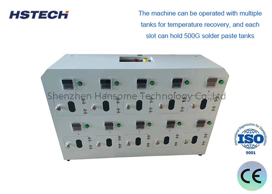Harga yang bagus Mesin pemanasan kembali pasta solder cerdas dengan beberapa slot dan komponen impor on line