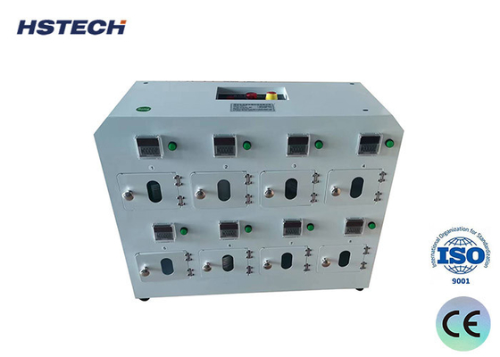 Harga yang bagus Layar sentuh 8 Tangki Mesin pemanasan kembali pasta solder cerdas dengan beberapa slot untuk pemulihan suhu on line