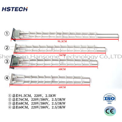 Harga yang bagus Double-Track stainless steel reflow soldering heating wire JTR Series diperluas untuk bagian mesin JT SMT on line