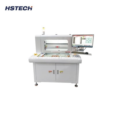 Harga yang bagus Twin Working Table Bit PCB Depaneling Router Otomatis Offline PCB Router Untuk Pengurangan Papan PCB on line