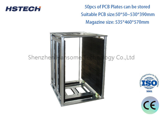 Harga yang bagus Anti-statis tahan lama Metal PCB Storage Majalah Max 50pcs Untuk mengumpulkan PCB on line