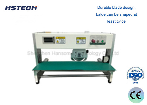 Harga yang bagus V-cut Blade Miving PCB Separator PCB Depaneling Peralatan Dengan Panjang 400mm on line