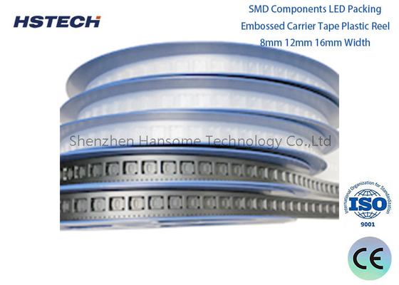 Harga yang bagus SMD Component Counter ESD Cold Sealing Embossed Carrier Tape untuk perlindungan komponen on line
