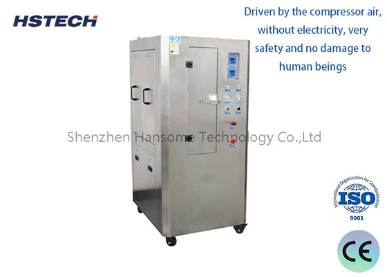 Harga yang bagus Pneumatic SMT Stencil Cleaner dengan fungsi pengeringan dan 360 derajat Rotasi Bars Semprot on line