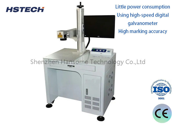 Harga yang bagus Precision dan Efficiency UV Laser Marking Machine untuk Peralatan Penanganan PCB on line