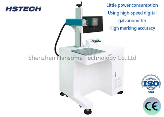 Harga yang bagus 3W UV Laser Unit Mesin Penandaan Laser UV Peralatan Penanganan PCB Dengan Sinyal SMEMA on line