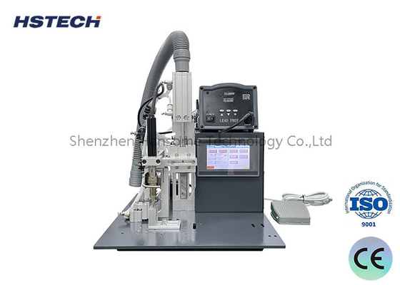Harga yang bagus Stasiun Soldering Semi-Automatik dengan layar sentuh Robot Soldering Otomatis Dengan Pengendalian Saklar Pedal on line