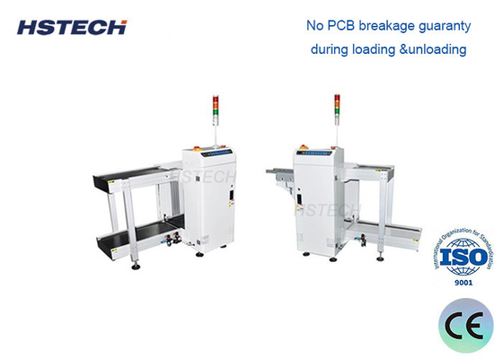 Harga yang bagus ESD Transporting Belt PCB Unloader Dengan Mode Pass-Through Dan Operasi Depan on line