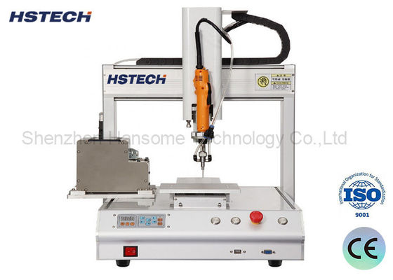 Harga yang bagus Robot Pengencang Sekrup Desktop 3 Sumbu dengan Dukungan Sekrup M6 dan Konstruksi Aluminium on line