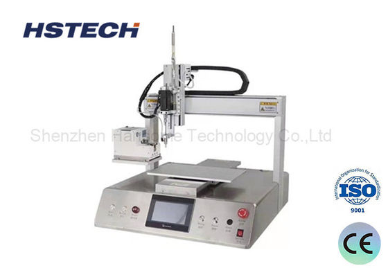 Single Screw Feeder Touch Screen Screw Fastening Machine dengan pemrograman sederhana