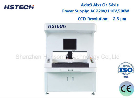 Harga yang bagus Mesin Dispensing Lem Visual CCD Penentuan Posisi 3 Sumbu dengan Sistem Meja Ganda dan Akurasi ±0.02mm untuk Perakitan PCB SMT on line