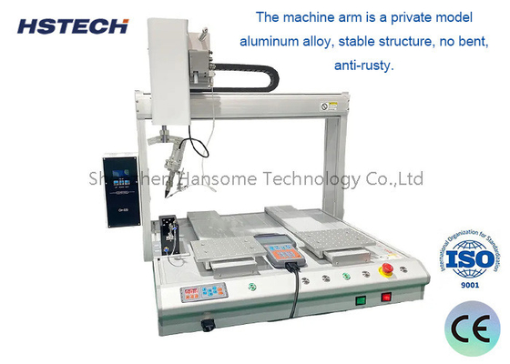 Harga yang bagus Robot Soldering Desktop Presisi Tinggi dengan Tip Amp Hiwin Linear Guide Bebas Nitrogen on line