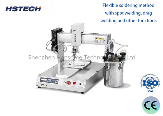 Harga yang bagus Kompak 3 Axis PUR Mesin Dispensing lem untuk workpieces kecil dalam ukuran desktop on line