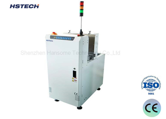 Harga yang bagus 250mm/330mm PCB Loader dengan Mitsubishi PLC Control untuk operasi yang tepat dan stabil on line