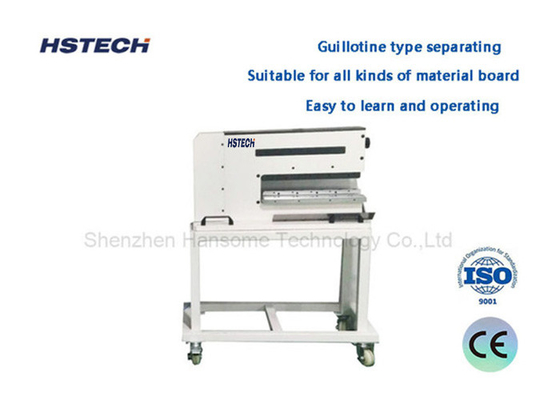 Harga yang bagus Peralatan Depaneling PCB dengan Tekanan Daya Rendah untuk FR4 Aluminium Board dengan Pneumatic Drive on line