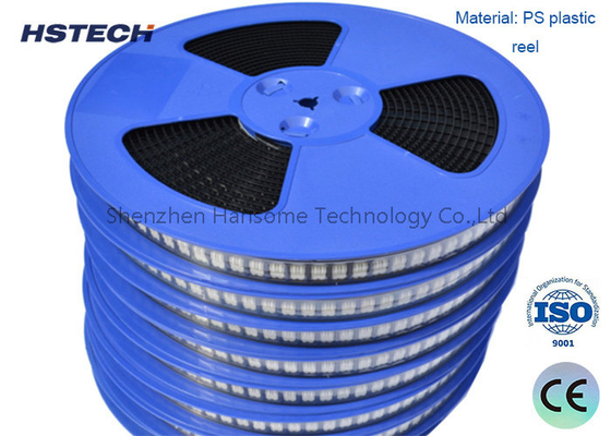 Harga yang bagus Komponen SMD tahan suhu tinggi Counter 7 Inch Plastik Reel untuk LED Strip Packing Standar EIA on line