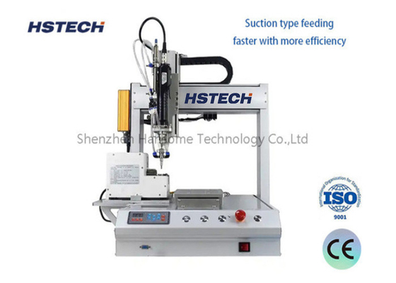 Harga yang bagus Mesin Pengikat Sekrup Tipe Penyedot Omron Photoelectric Switch 500*500*100mm 50/60Hz on line