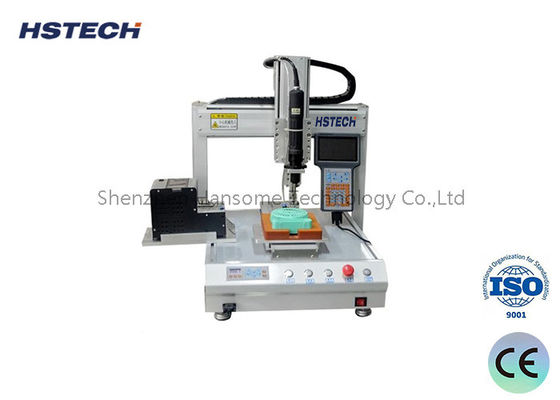 Touch Screen Control Dual Head Suction Screw Feeder Mesin Pengunci Sekrup Otomatis