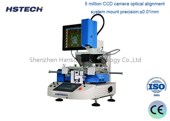 Harga yang bagus High Speed Touch Screen BGA Rework Station Dengan 5 Mode Step Motor CCD Warna on line