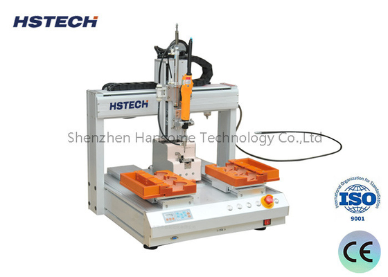Harga yang bagus Mesin pengikat sekrup dengan motor loop tertutup 1-800mm/s Gerakan pada sumbu X/Y1/Y2/Z Berat 120kg on line