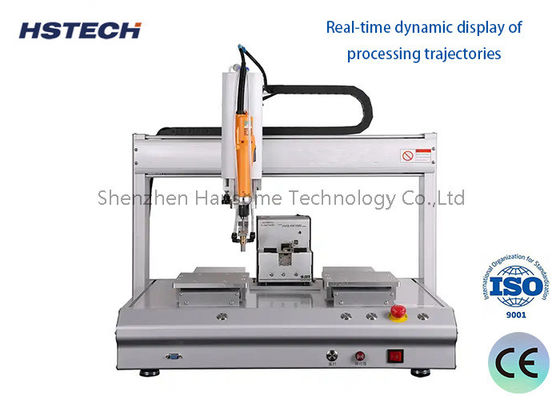 High Precision 4 Axis Screw Fastening Machine untuk M1-M6 Sekrup Single Feeder