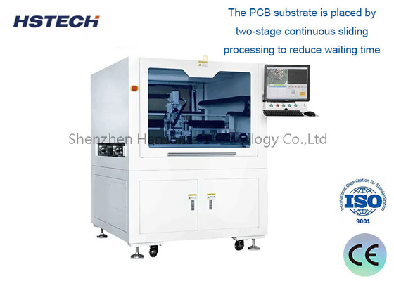 Harga yang bagus High Precision 4 Axis Motion Control Offline PCB Router Machine Untuk Manufaktur PCB on line