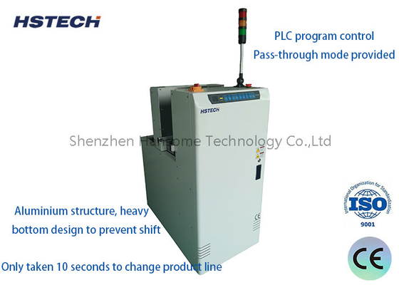 Harga yang bagus Pemisahan dan manajemen dengan PLC dikendalikan Bare Board Destacker untuk Peralatan Penanganan PCB on line