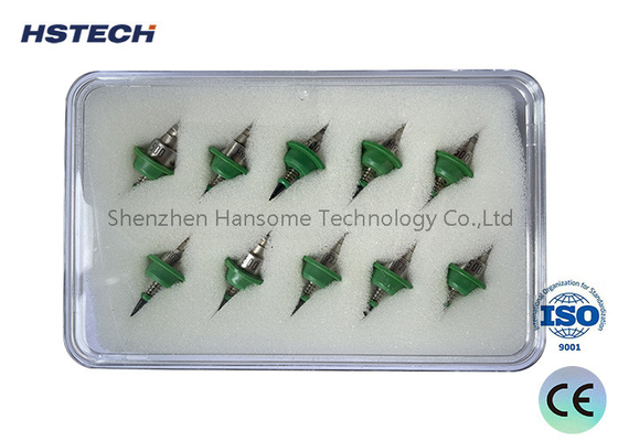 Harga yang bagus Baja tahan karat JUKI 501-505 SMT Nozzle 5.0mm Tip Ukuran optimal untuk aplikasi SMT on line