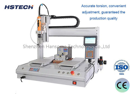 Perak 3 Axis Screw Fastening Machine Screw Lock Machine 55KG 2000rpm Untuk perakitan PCB