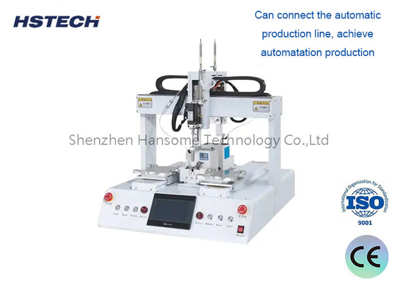 Harga yang bagus High Precision 6 Axis Screw Fastening Machine Dengan Dual Screw Driver Dan Suction Feeder on line