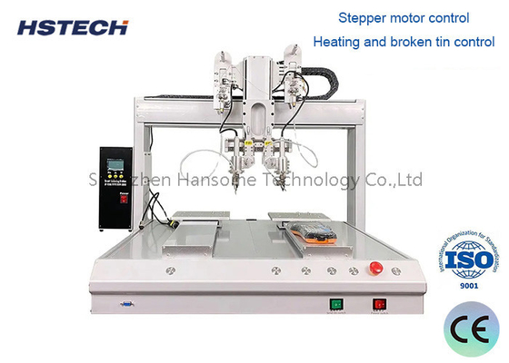 Harga yang bagus Hiwin Panduan Automatic Soldering Robot Desktop Soldering Machine dengan stepper motor on line