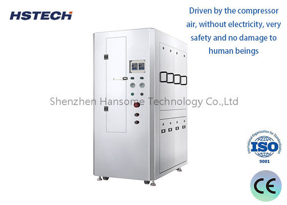 Harga yang bagus Pneumatic SMT Stencil Cleaner Side Air Drying Kabinet Baja Karat Untuk SMT Stencil Cleaning On line