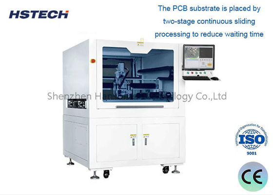 Harga yang bagus High-precision PCB Router Machine CCD Visual Alignment Hiwin Guide Tool Life Monitor on line