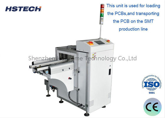 Harga yang bagus Spesialisasi 90 derajat PCB Loader Dengan Aluminium Profil Guide Rail Dan Houndstooth Rantai on line