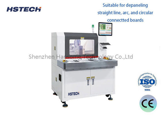 Harga yang bagus Offline Dual Platform PCB Router Machine Untuk Depaneling Seluruh PCBA on line