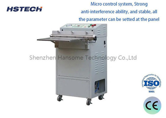 Harga yang bagus Bagian Mesin SMT Lantai berdiri Mesin pengemasan vakum dengan 600mm Max Sealing Size on line