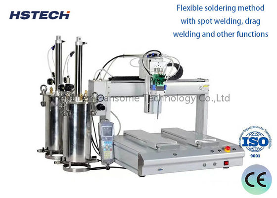 Harga yang bagus Mesin Dispensing Lem Dual Tank Perangkat Dispensing Perekat PCB Otomatis Industri on line