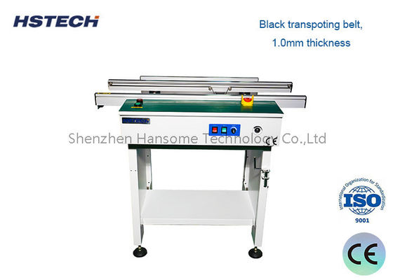 Harga yang bagus ESD Belt PCB Handling System LED Button Control Stainless Steel Manual Hand Crank on line