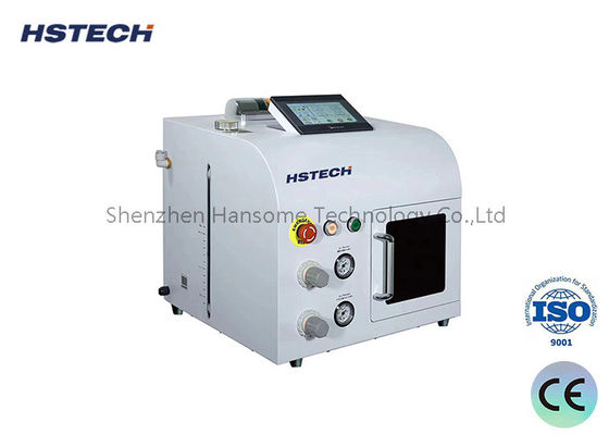 Harga yang bagus Peralatan pembersih SMT efisiensi tinggi HS-800 dengan layar sentuh PLC dan penutup hijau on line