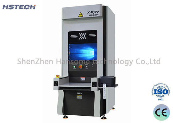 Semi-Automatik Offline X-Ray SMD Counter Komponen Counter Mengadopsi 80KV Tutup X-Ray Tube