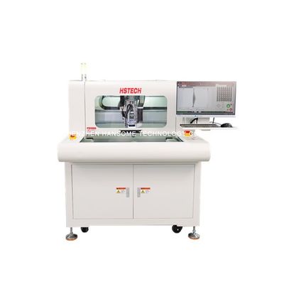 Harga yang bagus Mesin Inline PCB Router SMEMA PC Sinyal Bekerja Dengan Spindle Sycotec on line