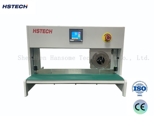 Harga yang bagus Peralatan pemisahan papan jenis pisau presisi tinggi Alat pemisahan panel PCB otomatis untuk pemisahan bilah V-cut on line
