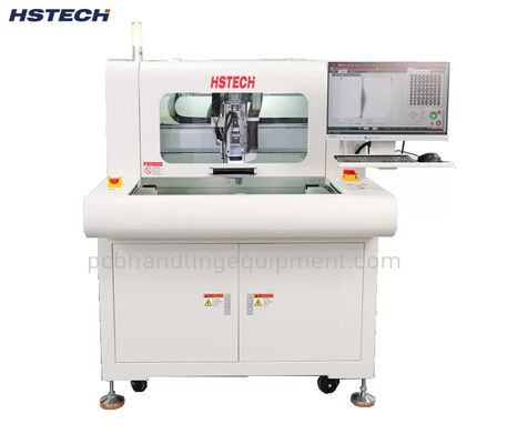 Harga yang bagus Stabilitas Tinggi PCB Router Offline Spindle Dan Saw Combined Depaneling Machine Untuk Pemotongan PCB on line