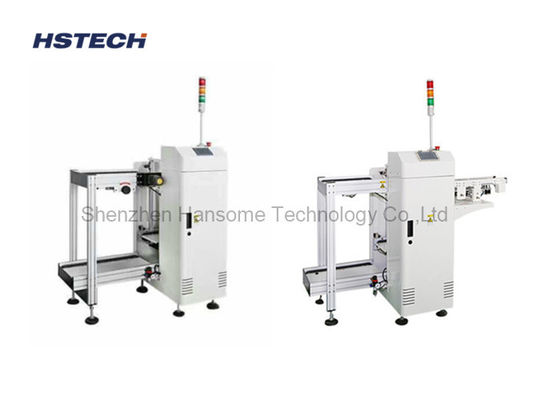 Harga yang bagus Peralatan penanganan PCB stainless steel Platform magazine loader loader unloader on line