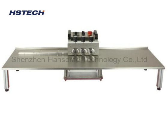 Harga yang bagus 3 Kelompok Blade PCB Depanelizer Low Force Stress Untuk Lampu Strip LED on line