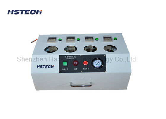 Harga yang bagus Otomatis 4 Tangki Solder Paste Mesin PLC Kontrol Panas Up Waktu Periksa on line